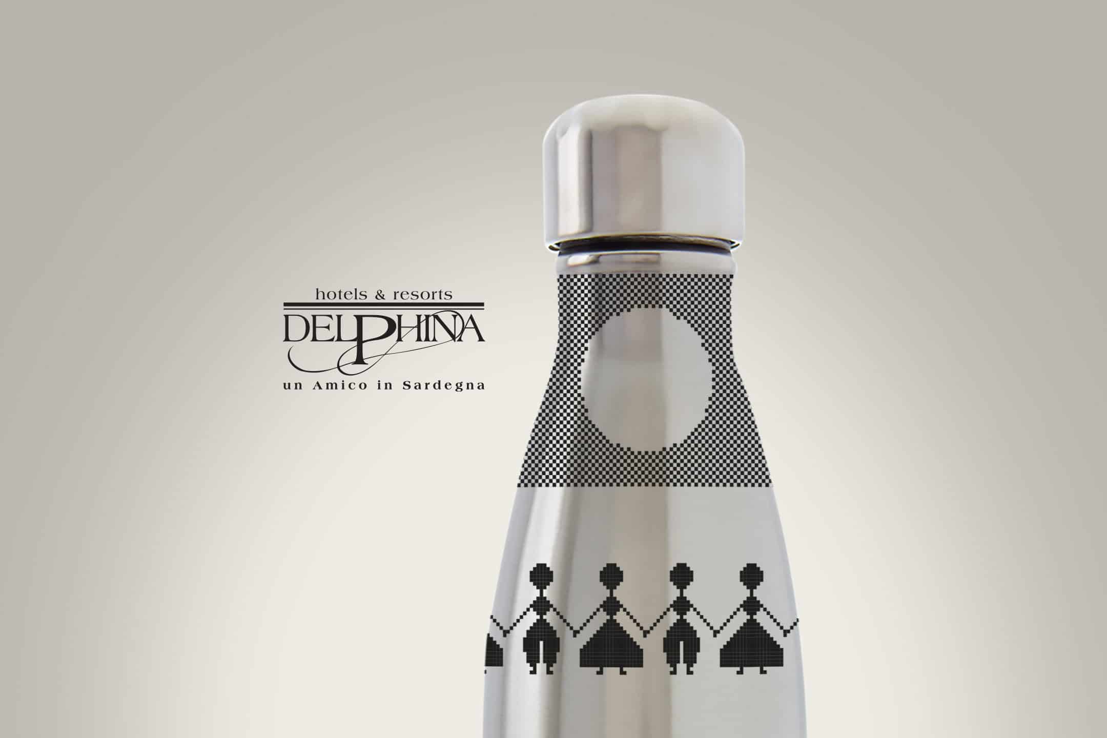 Delphina's bottle design